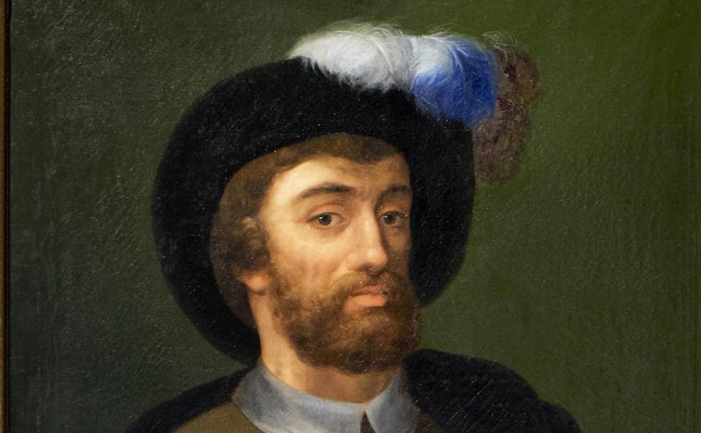 Retrato de Juan Sebastian de Elcano, autor anónimo.