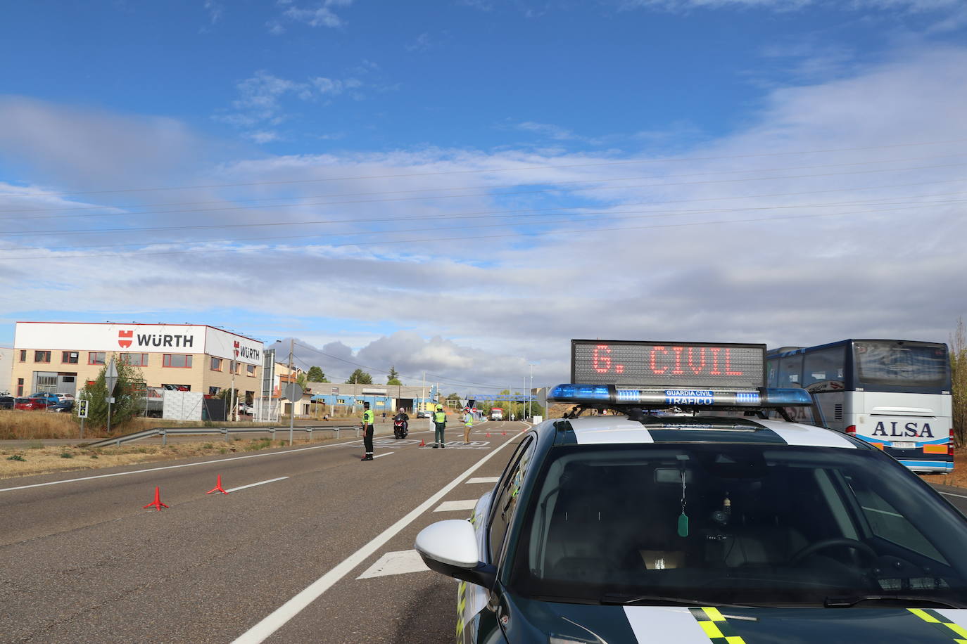 Campaña de control y vigilancia de distracciones al volante en León