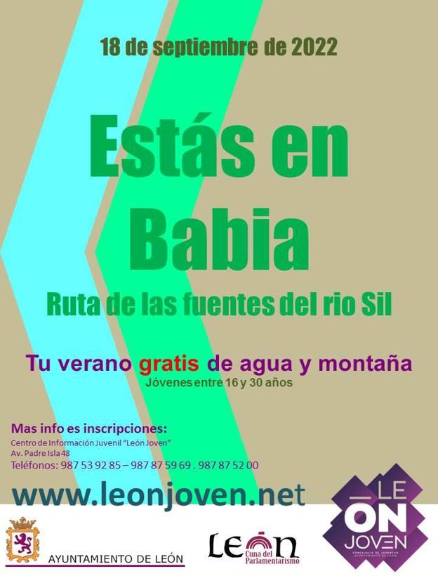 Estás en Babia, la excursión organizada por el Ayuntamiento de León.