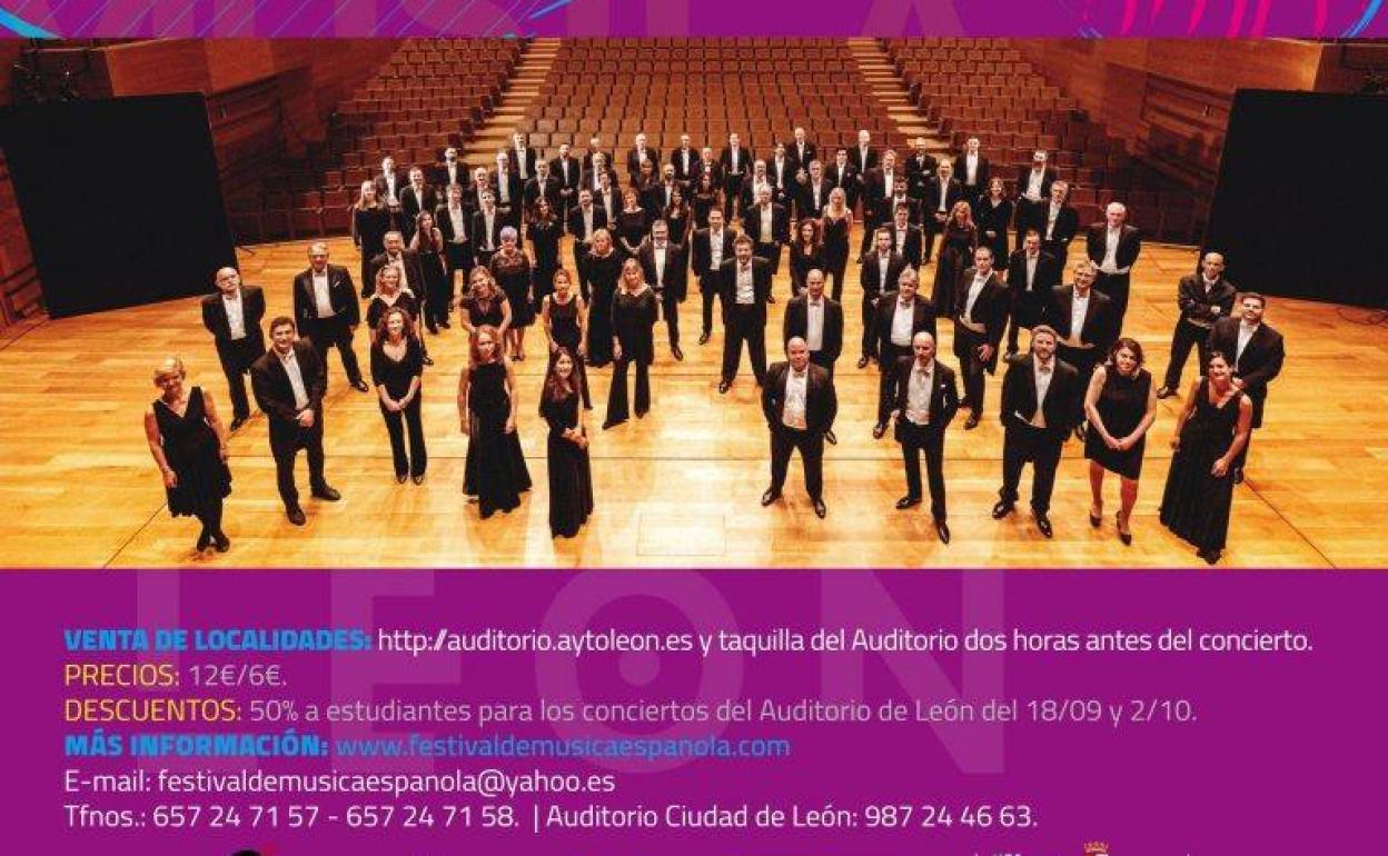 La Orequesta Sinfónica de Castilla y León tocará en el Auditorio. 