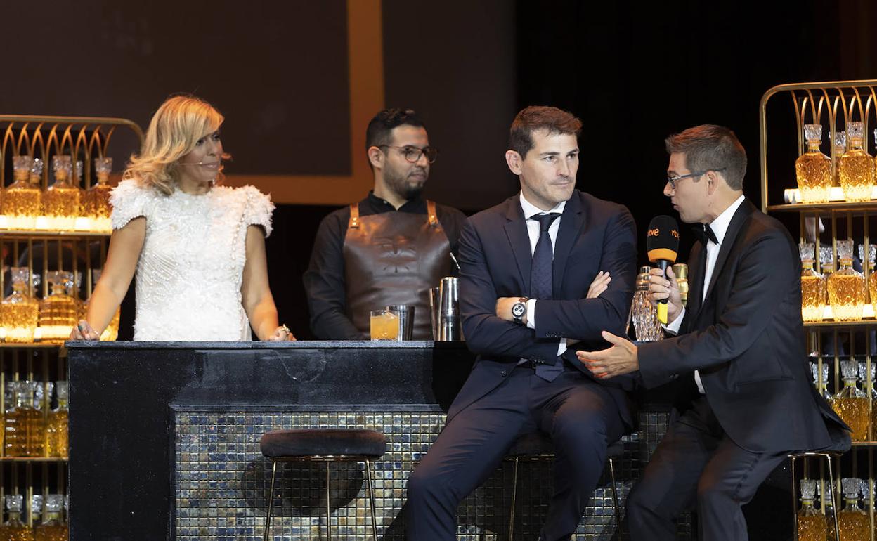 Iker Casillas, durante la presentación de la temporada de TVE.