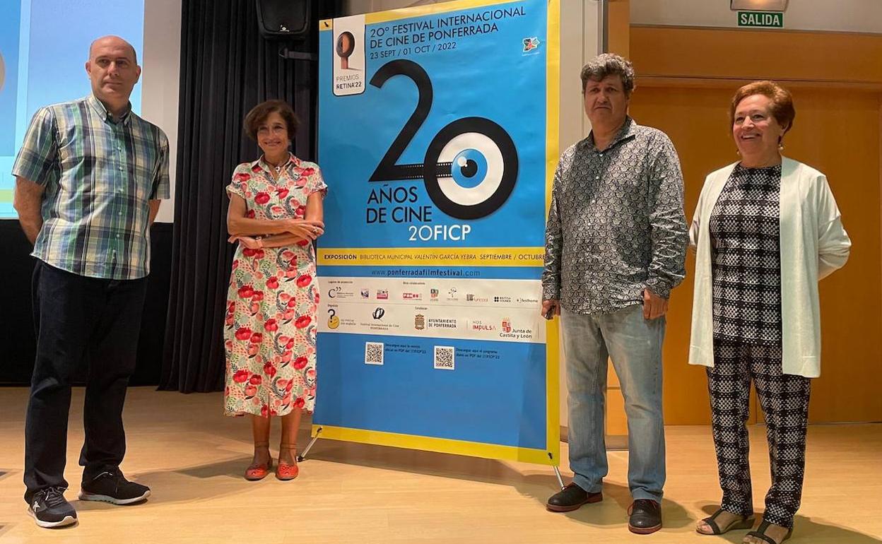 Presentación de la 20 edición del Festival Internacional de Cine de Ponferrada.