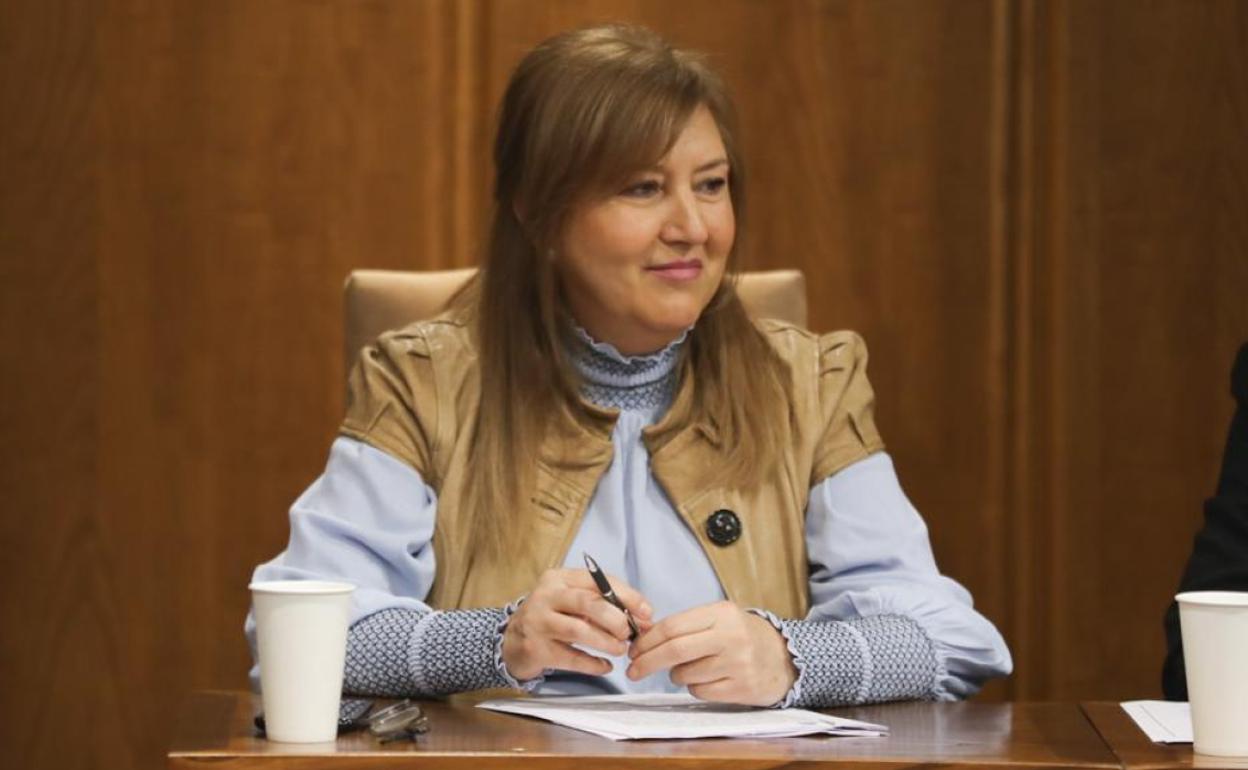 La concejala de Cs, Teresa García Magaz.