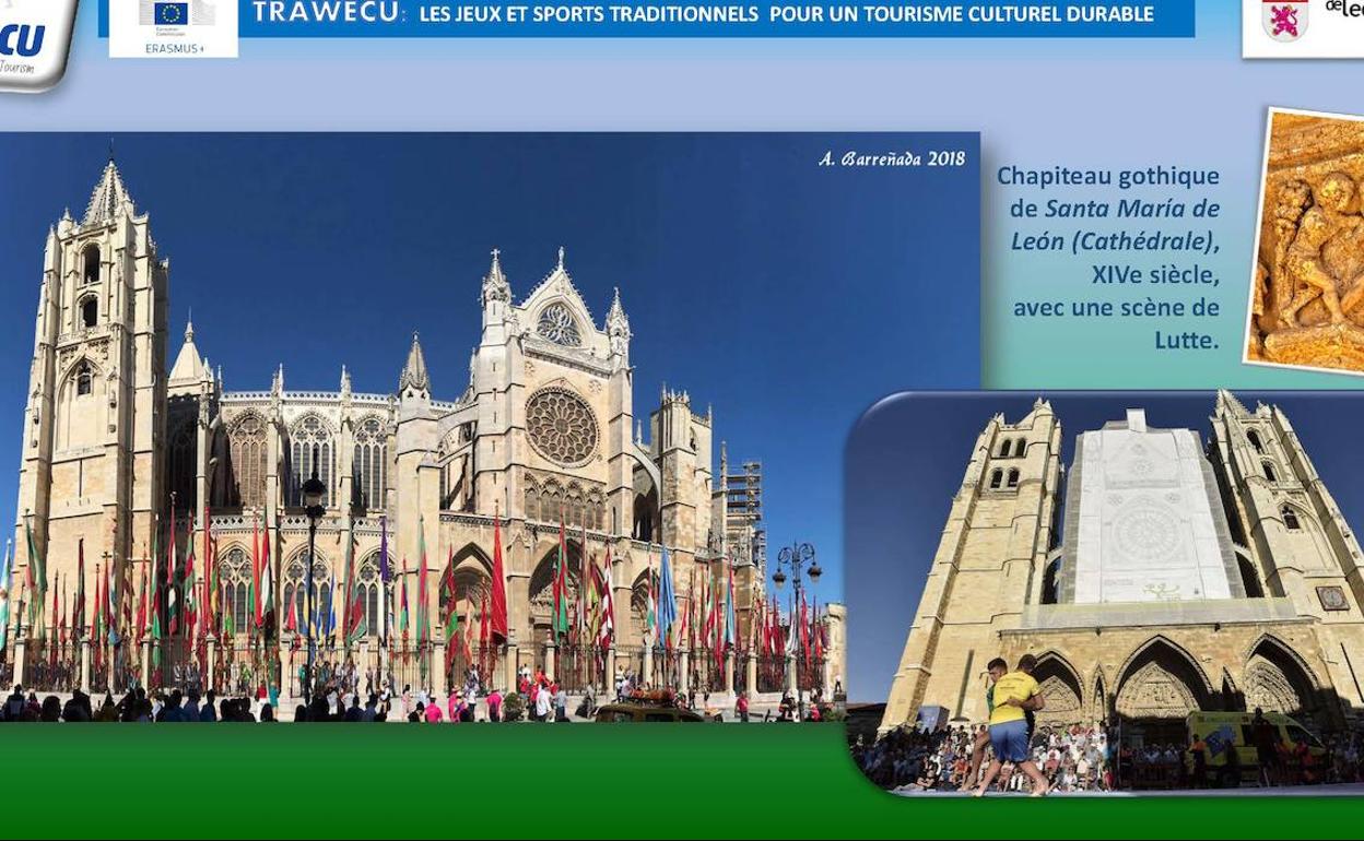 Cartel sobre el curso que pretende fomentar este tipo de actividad y darlas a conocer.