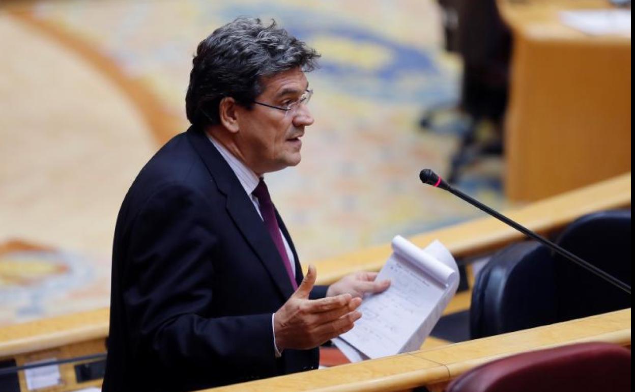El ministro de Inclusión, Seguridad Social y Migraciones, José Luis Escrivá. 