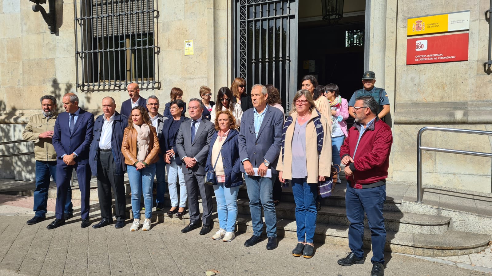 Fotos: Minuto de silencio por un nuevo crimen machista