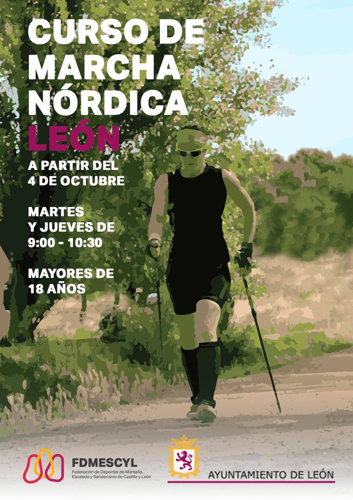 Curtsos de marcha nórdica. 