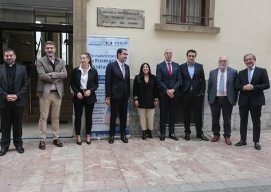 Imagen secundaria 1 - Visita al nuevo centro de formación profesional privado del área biosanitario.