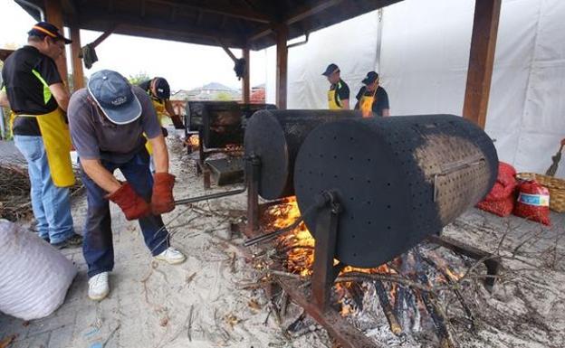 Imagen del magosto de Páramo del Sil.