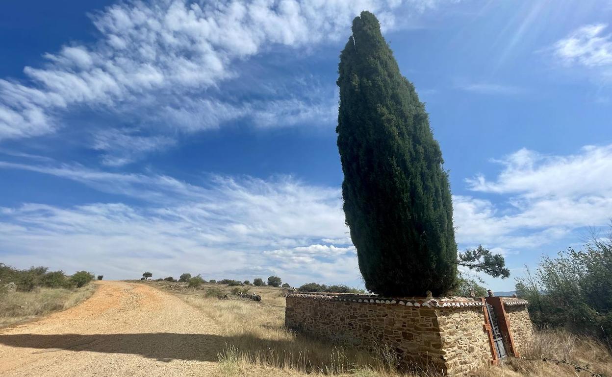 Un antiguo y minúsculo cementerio en Lagunas de Somoza, en plena Maragatería.