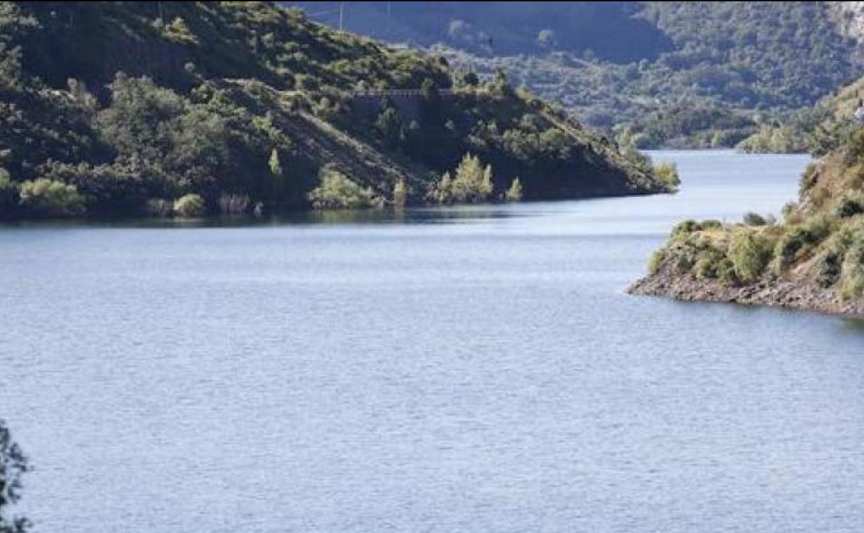 Embalse en la provincia de León.