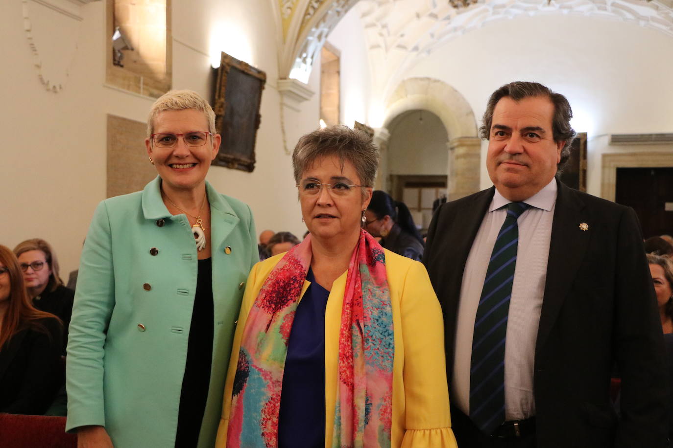 El acto de entrega del Premio Becker a Beatriz Escudero.