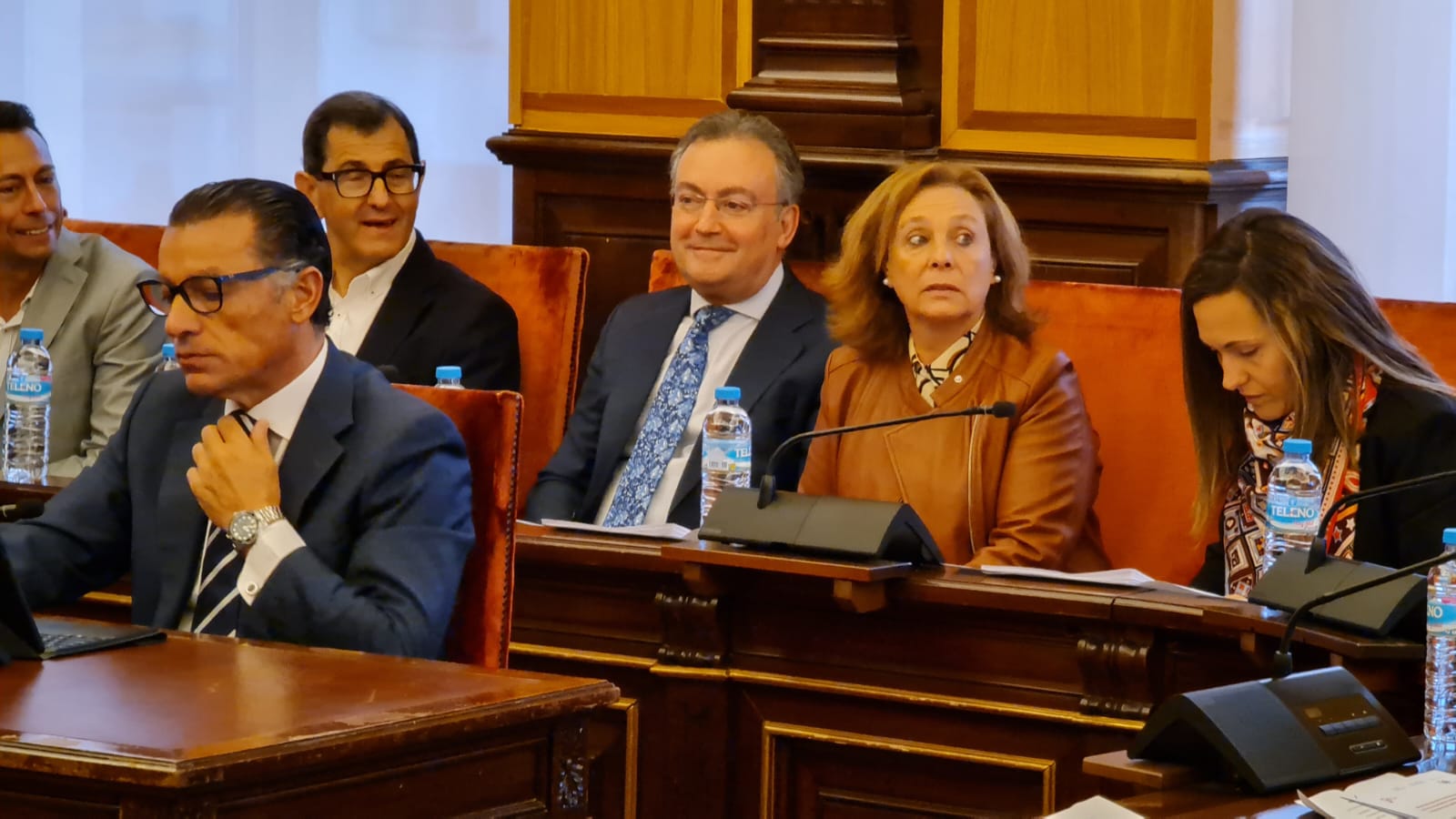 Celabración del pleno ordinario de septiembre del Ayuntamiento de León.