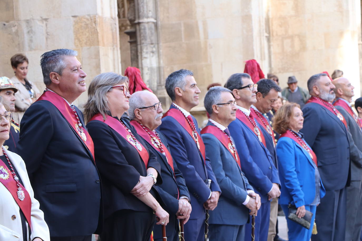 Acto de las Cantaderas durante las fiestas de San Froilán.