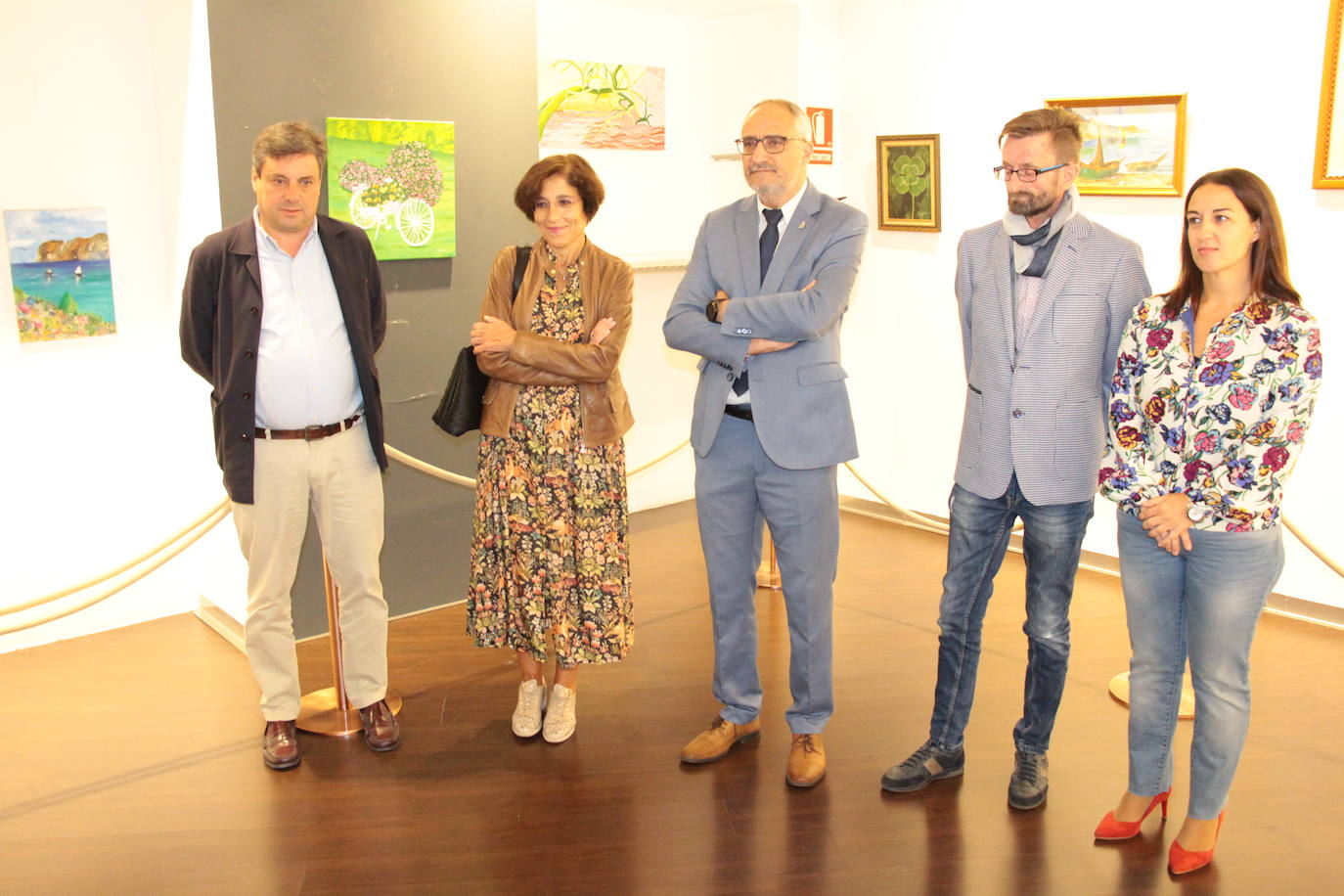 Presentación de la muestra de Ambi en el Centro Comercial El Rosal.