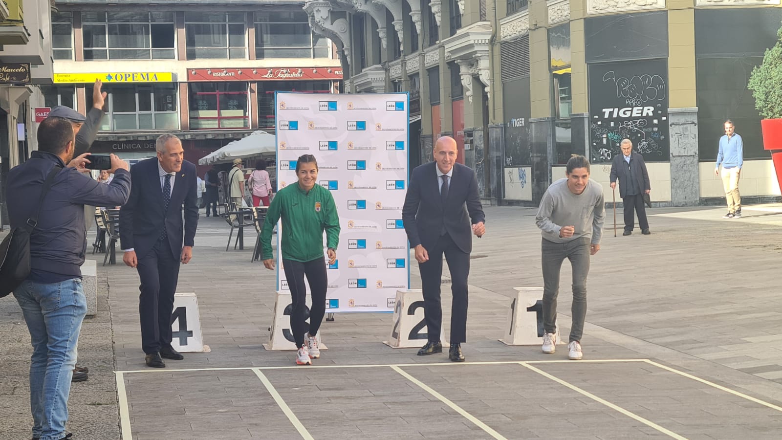 Fotos: Presentación de la actividad de deporte en la calle