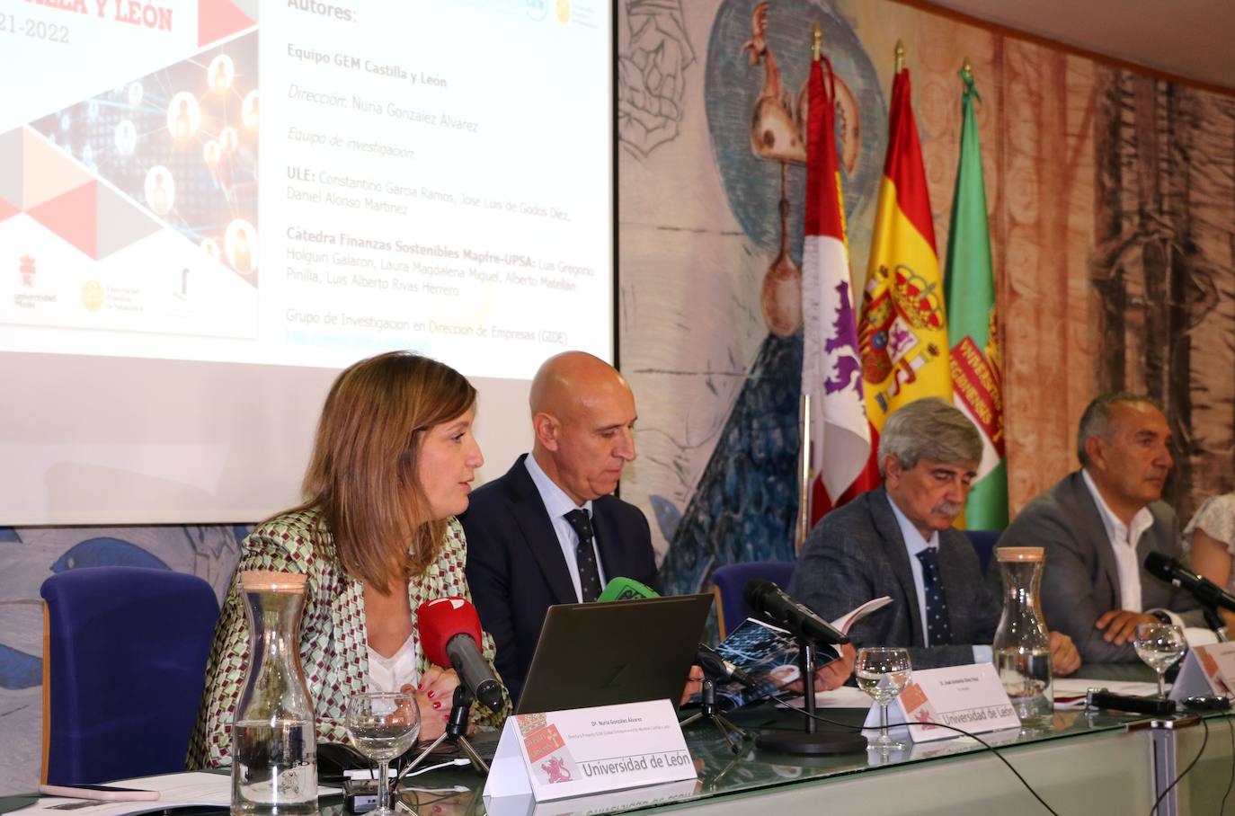 Presentación del informe GEM en la Universidad de León