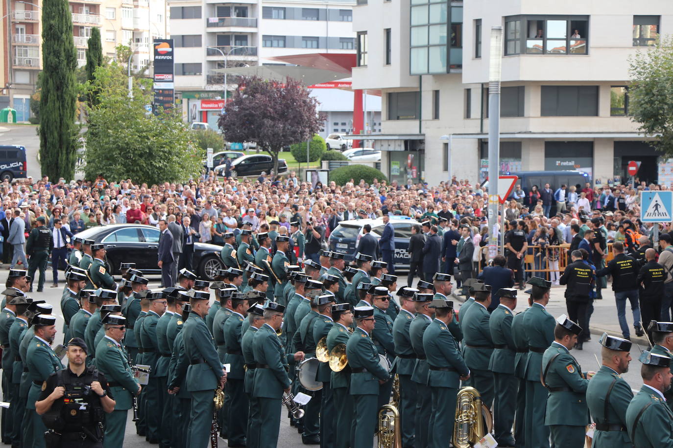 Acto central de la semana institucional de la Guardia Civil en León. 