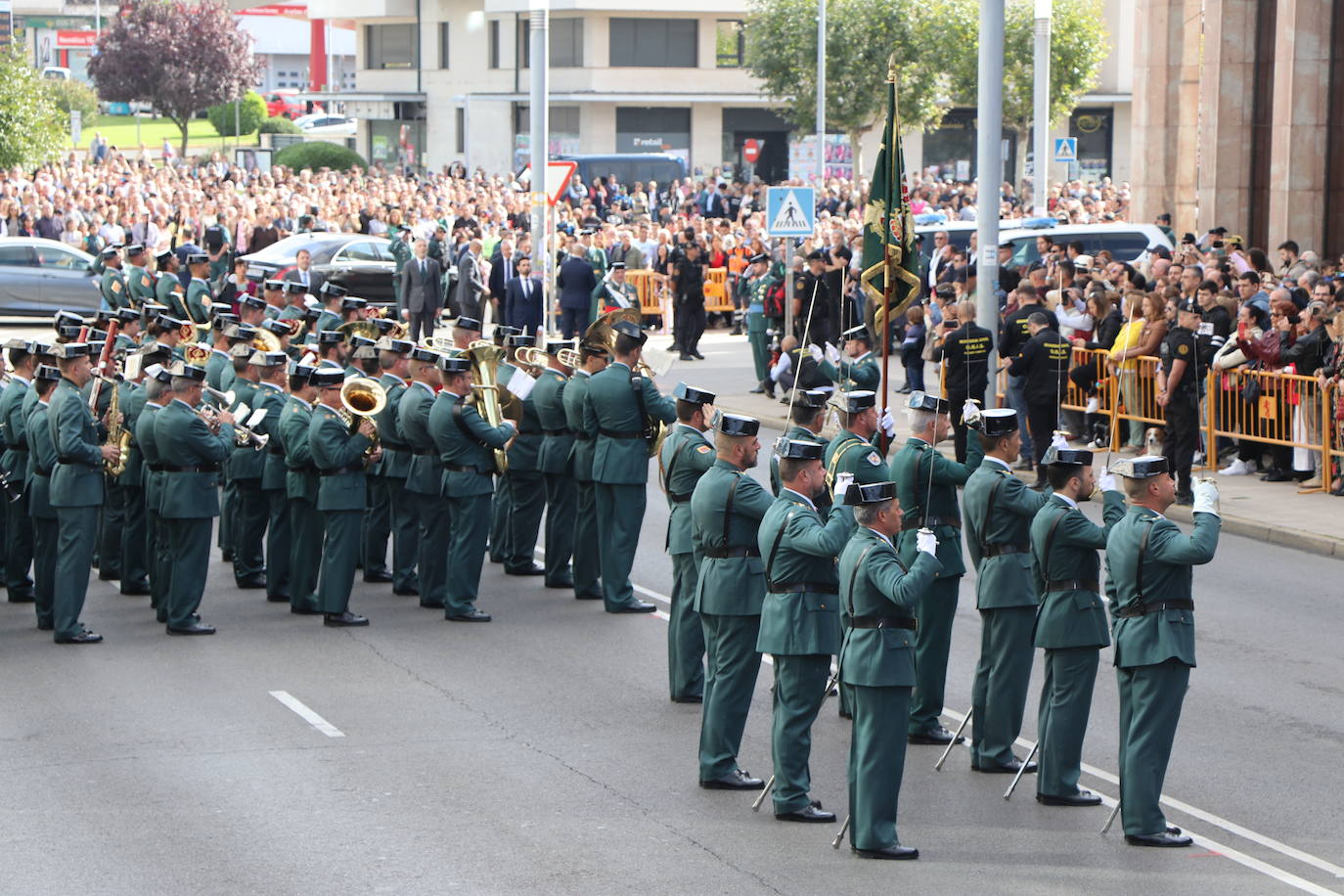 Acto central de la semana institucional de la Guardia Civil en León. 