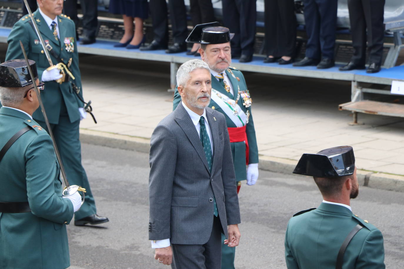 Acto central de la semana institucional de la Guardia Civil en León. 