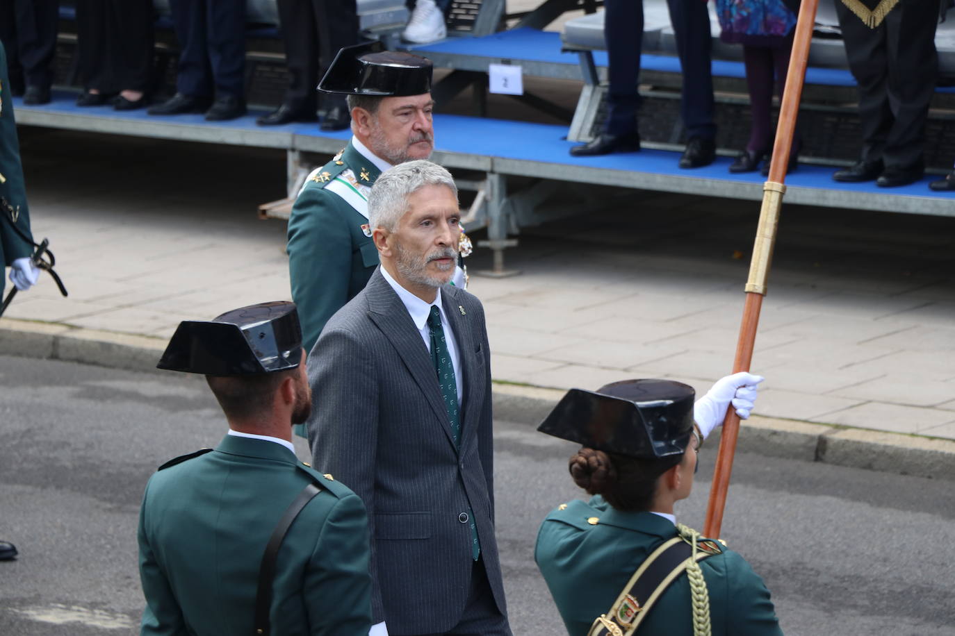 Acto central de la semana institucional de la Guardia Civil en León. 