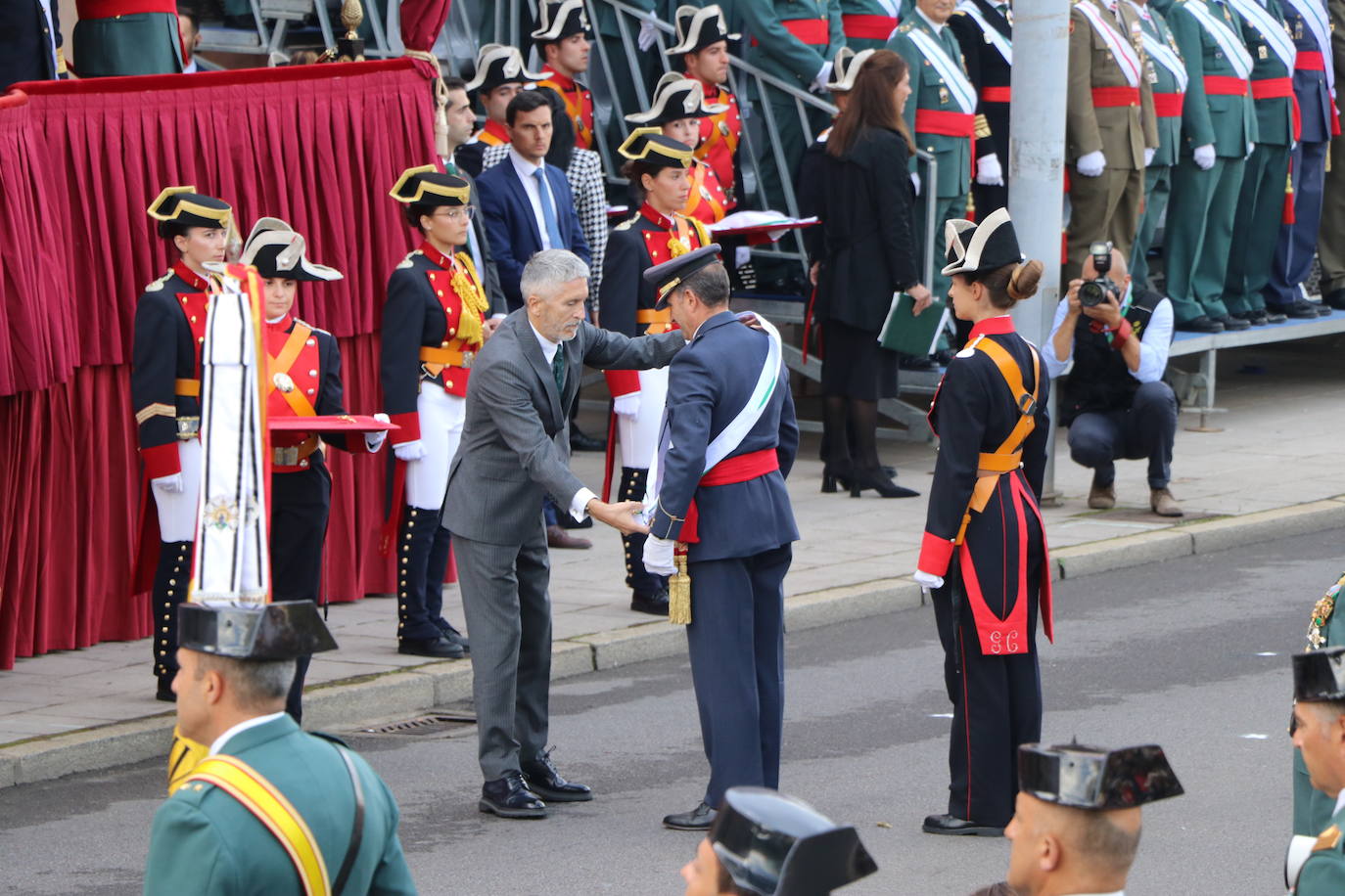 Acto central de la semana institucional de la Guardia Civil en León. 