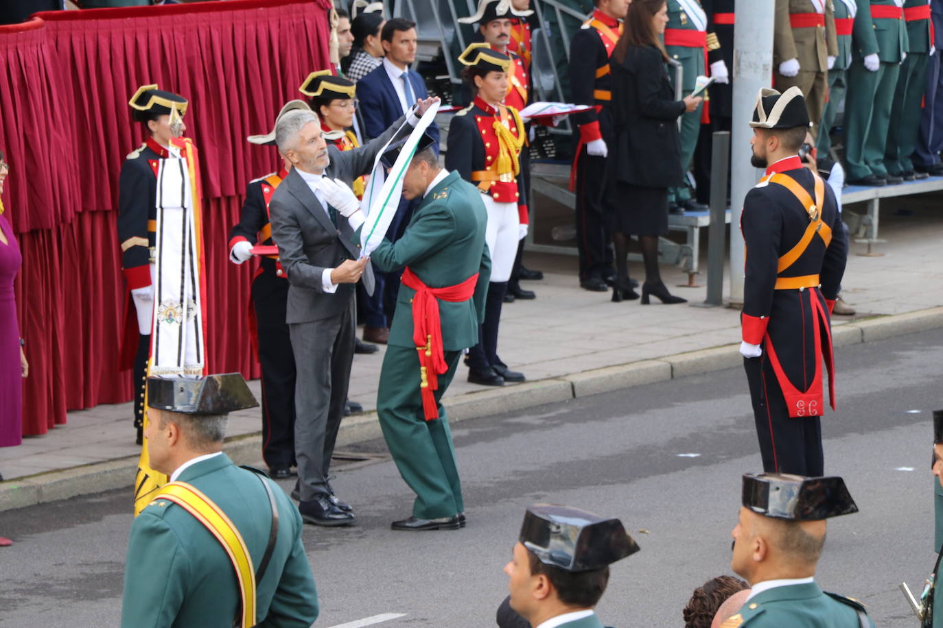 Acto central de la semana institucional de la Guardia Civil en León. 