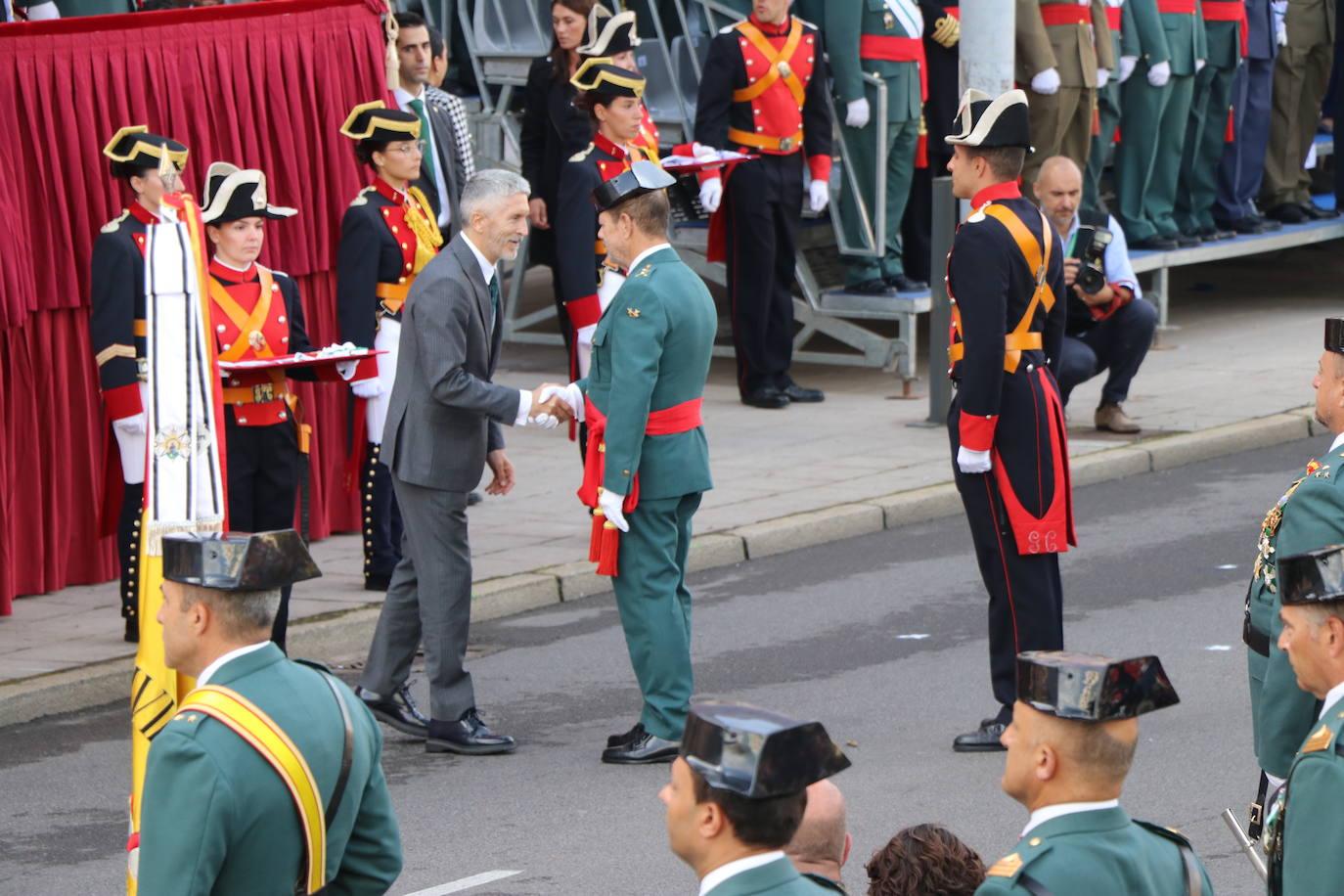 Acto central de la semana institucional de la Guardia Civil en León. 