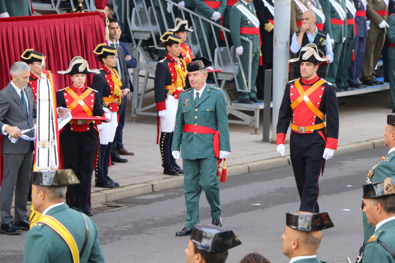 Acto central de la semana institucional de la Guardia Civil en León. 