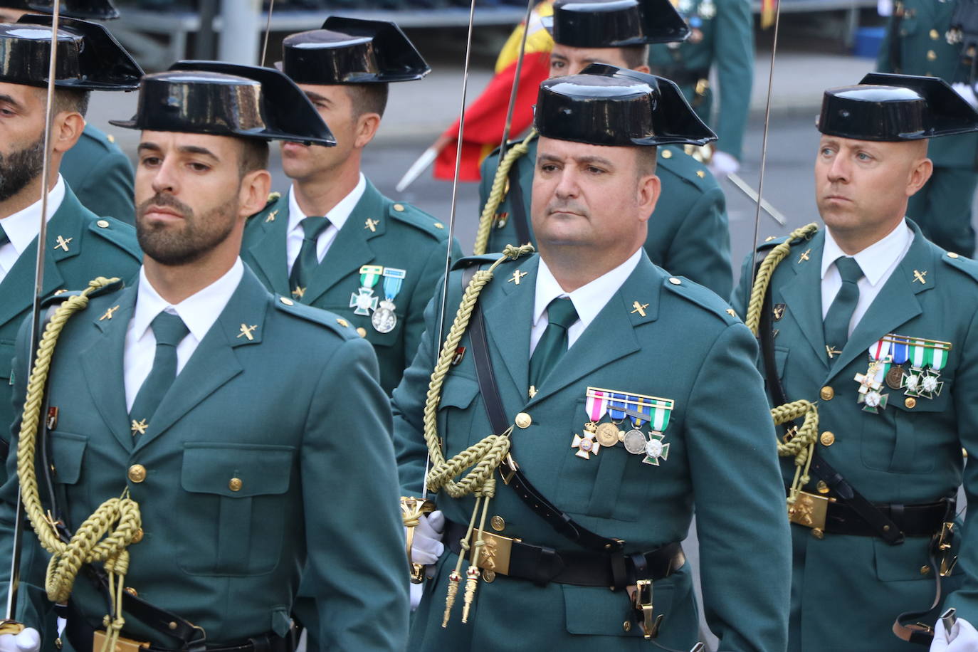 Acto central de la semana institucional de la Guardia Civil en León. 