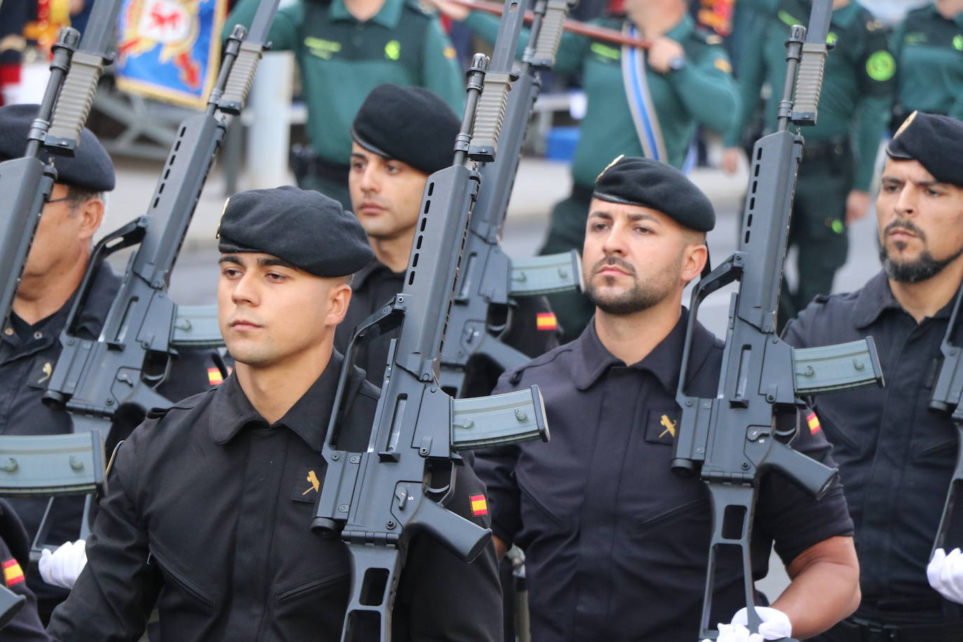 Acto central de la semana institucional de la Guardia Civil en León. 