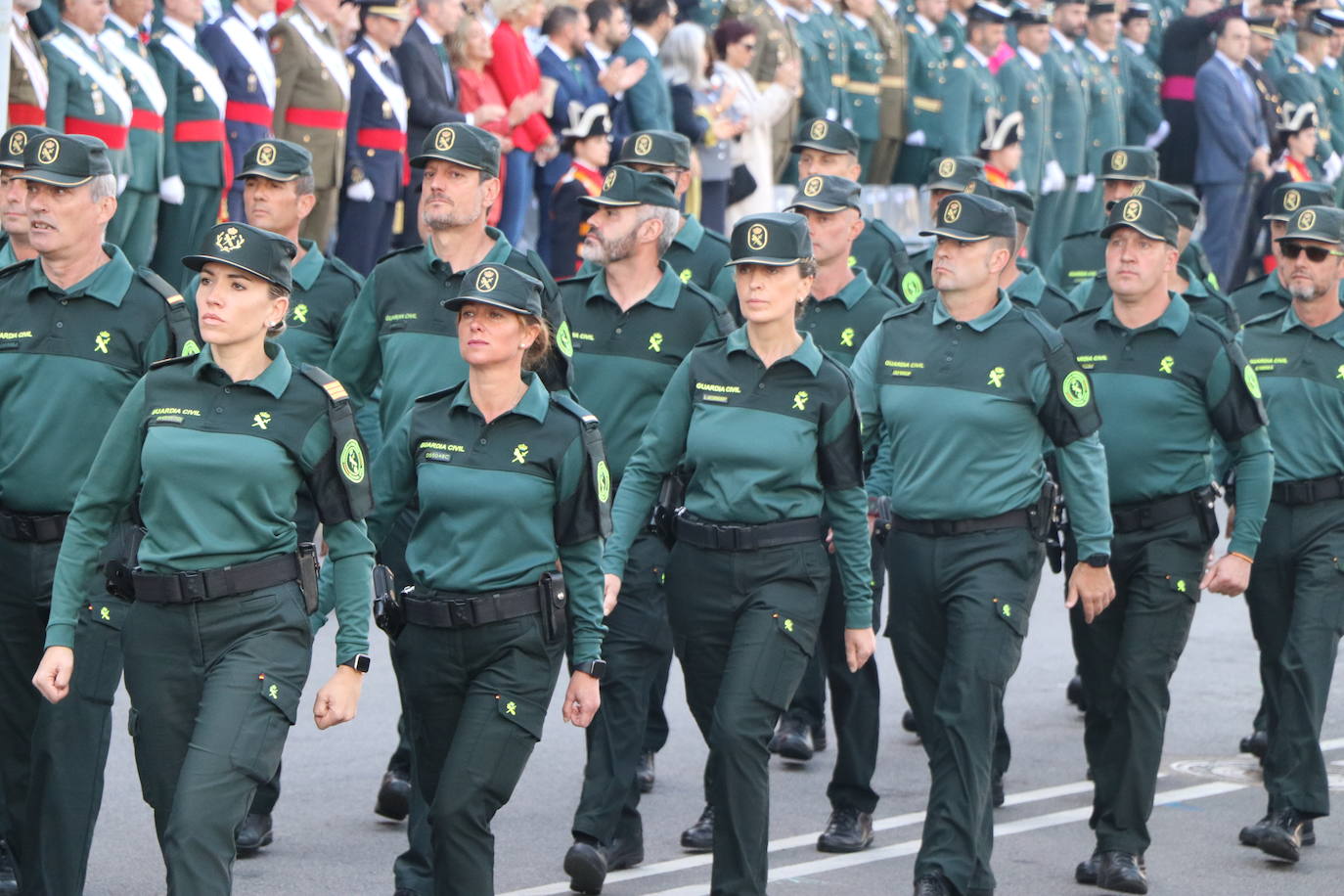 Acto central de la semana institucional de la Guardia Civil en León. 