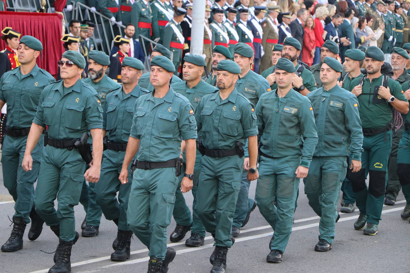 Acto central de la semana institucional de la Guardia Civil en León. 