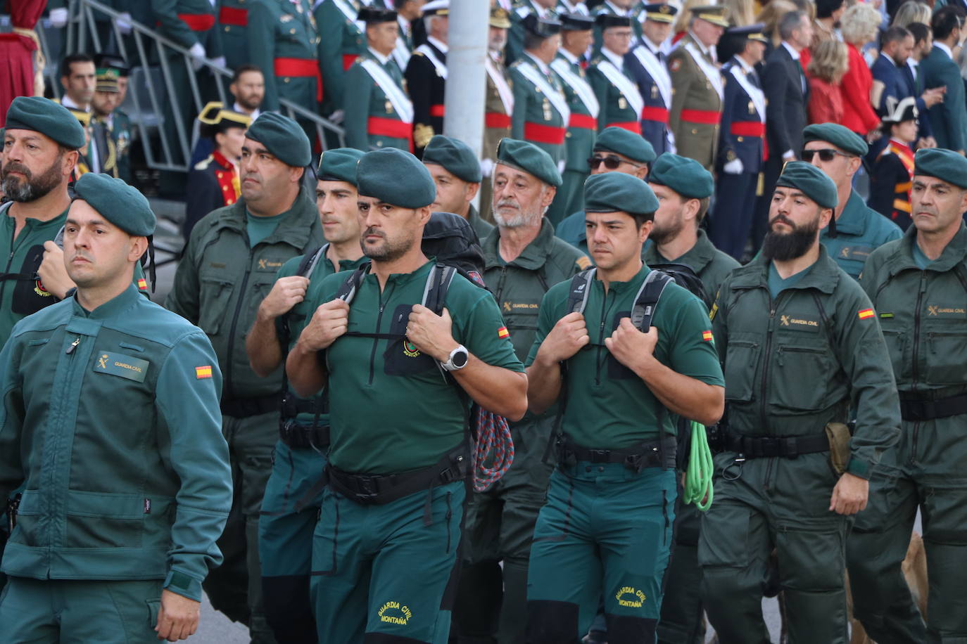 Acto central de la semana institucional de la Guardia Civil en León. 