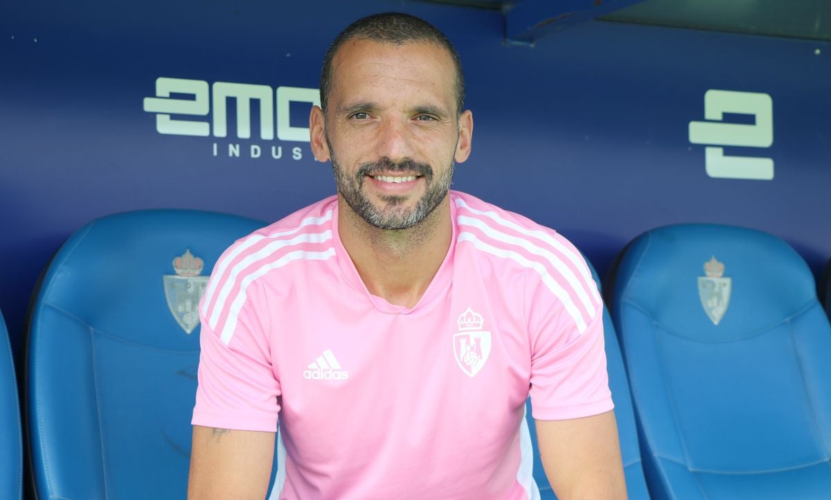Yuri, durante la entrevista con leonoticias en El Toralín.