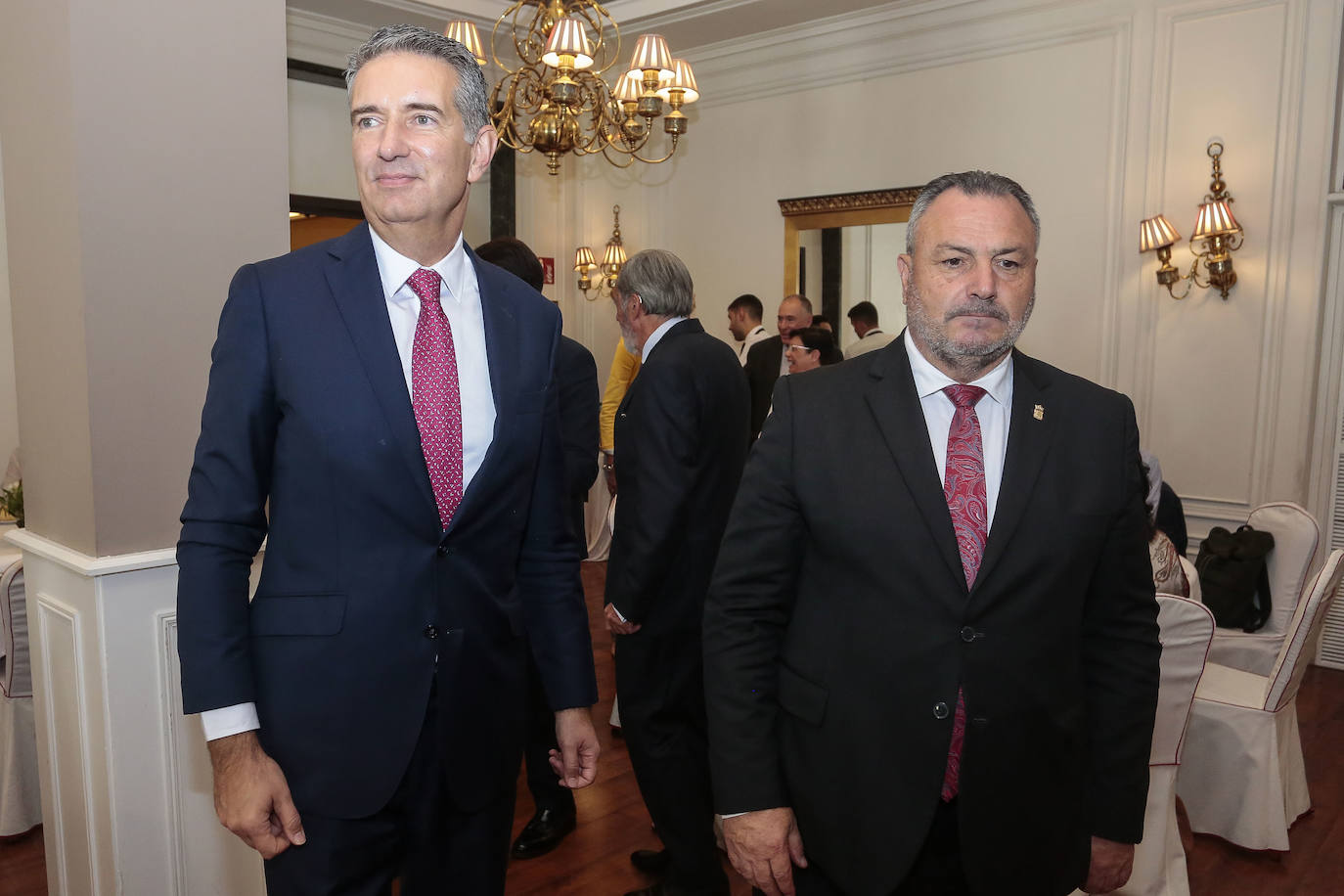 Acto de entrega del premio de Leonés del Año 2021 al ingeniero de Telecomunicaciones, Miguel Ángel Turrado.