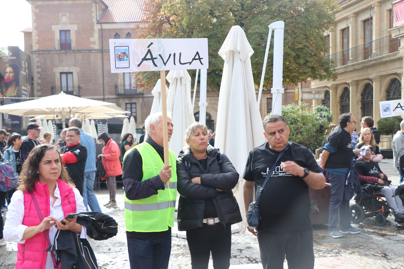 Acto institucional del Día Mundial de la Salud Mental en León. 