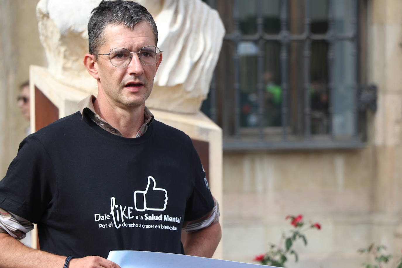 Acto institucional del Día Mundial de la Salud Mental en León. 