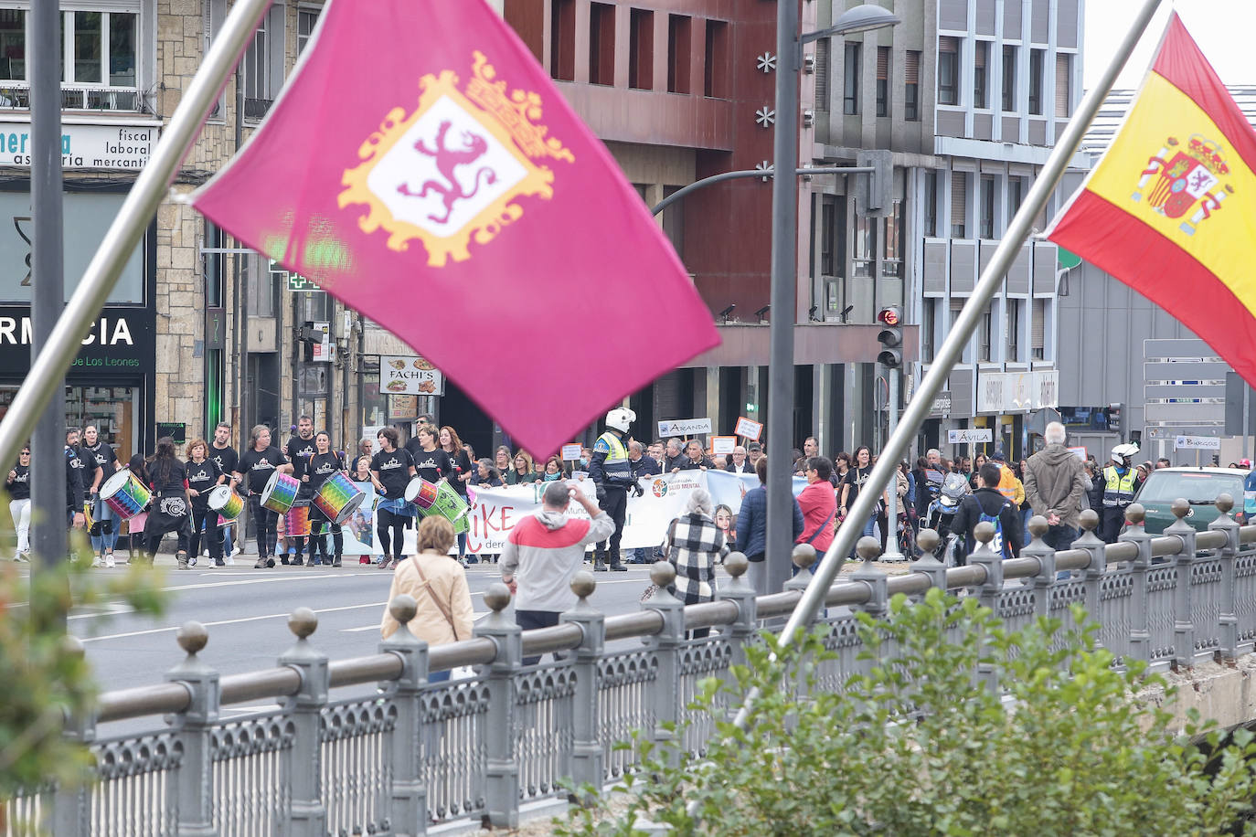Acto institucional del Día Mundial de la Salud Mental en León. 