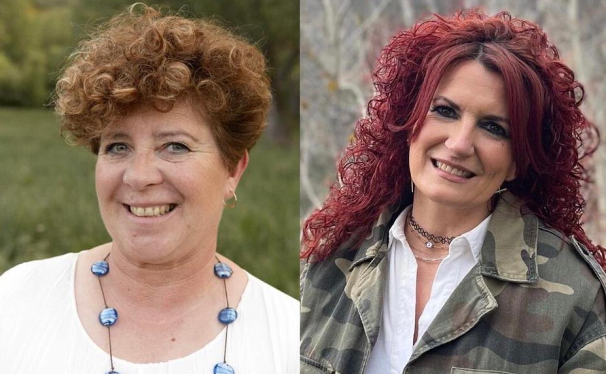 Matilde Vallejo y María del Carmen Alonso-Santocildes, una de las galardonadas por su labor como mujer rural en la provincia.