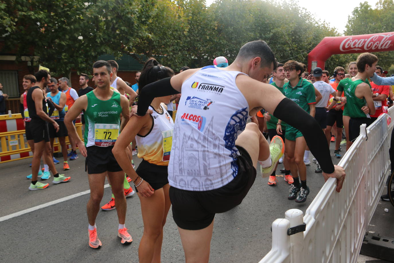 Fotos: Así se preparan los 10 Kilómetros León Cuna del Parlamentarismo