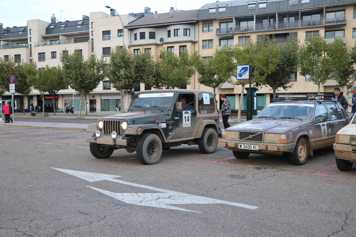 Llegada a meta de la III Iberian Classic Raid en León. 