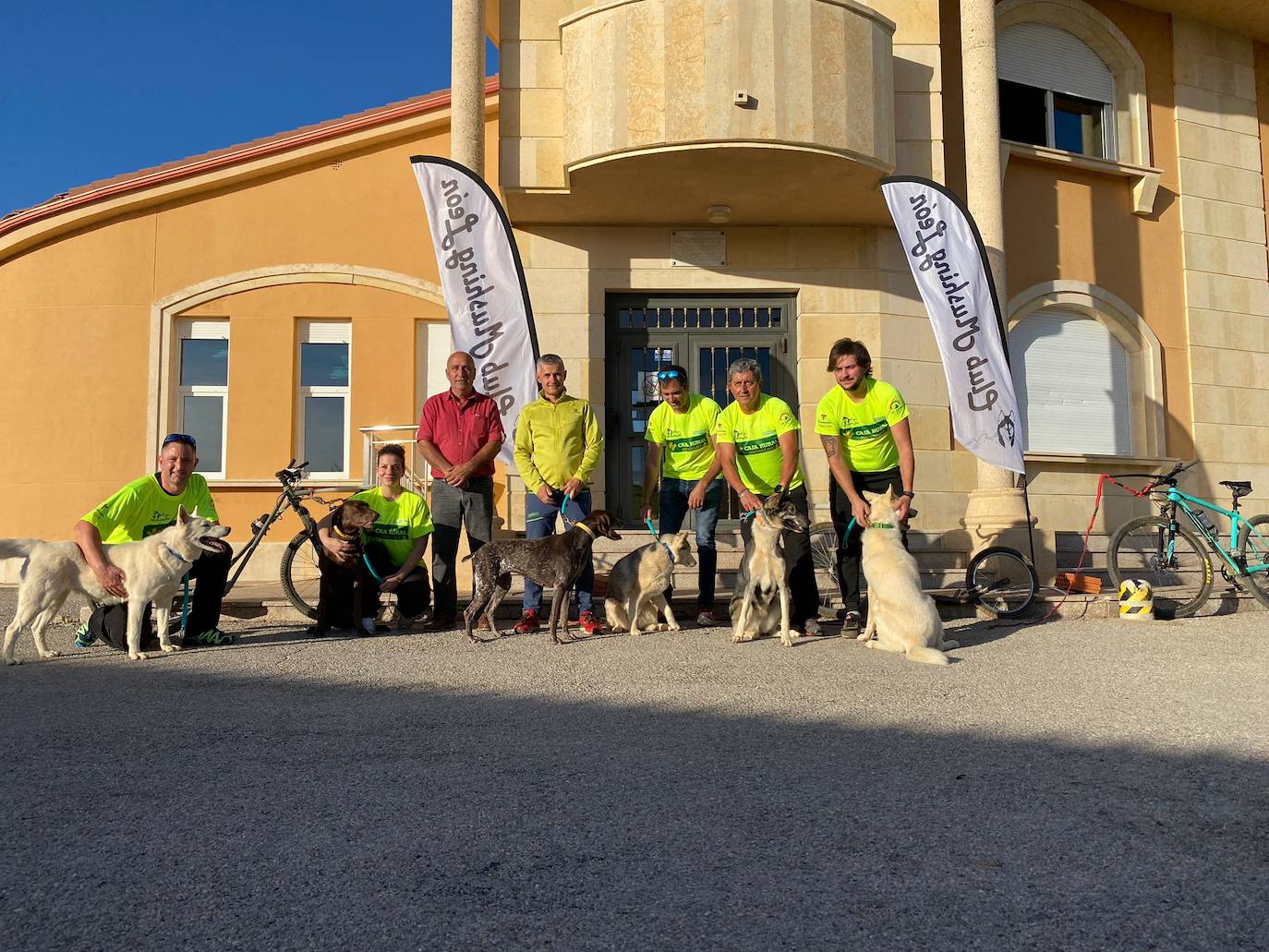 Valdefresno acoge este fin de semana el V Torneo de Mushing de Castilla y León.