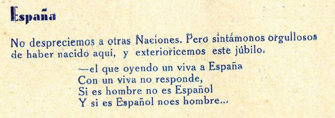 Entre los presos del campo de concentración de San Marcos se repartía un librillo de adoctrinamiento con el manual de 'buenas prácticas'. El libro contenía 'consejos' de obligado cumplimiento. «La masturbación es el suicidio lento y progresivo del individuo que la practica; poco a poco va abriendo su tumba y la de sus descendientes», se puede leer. 