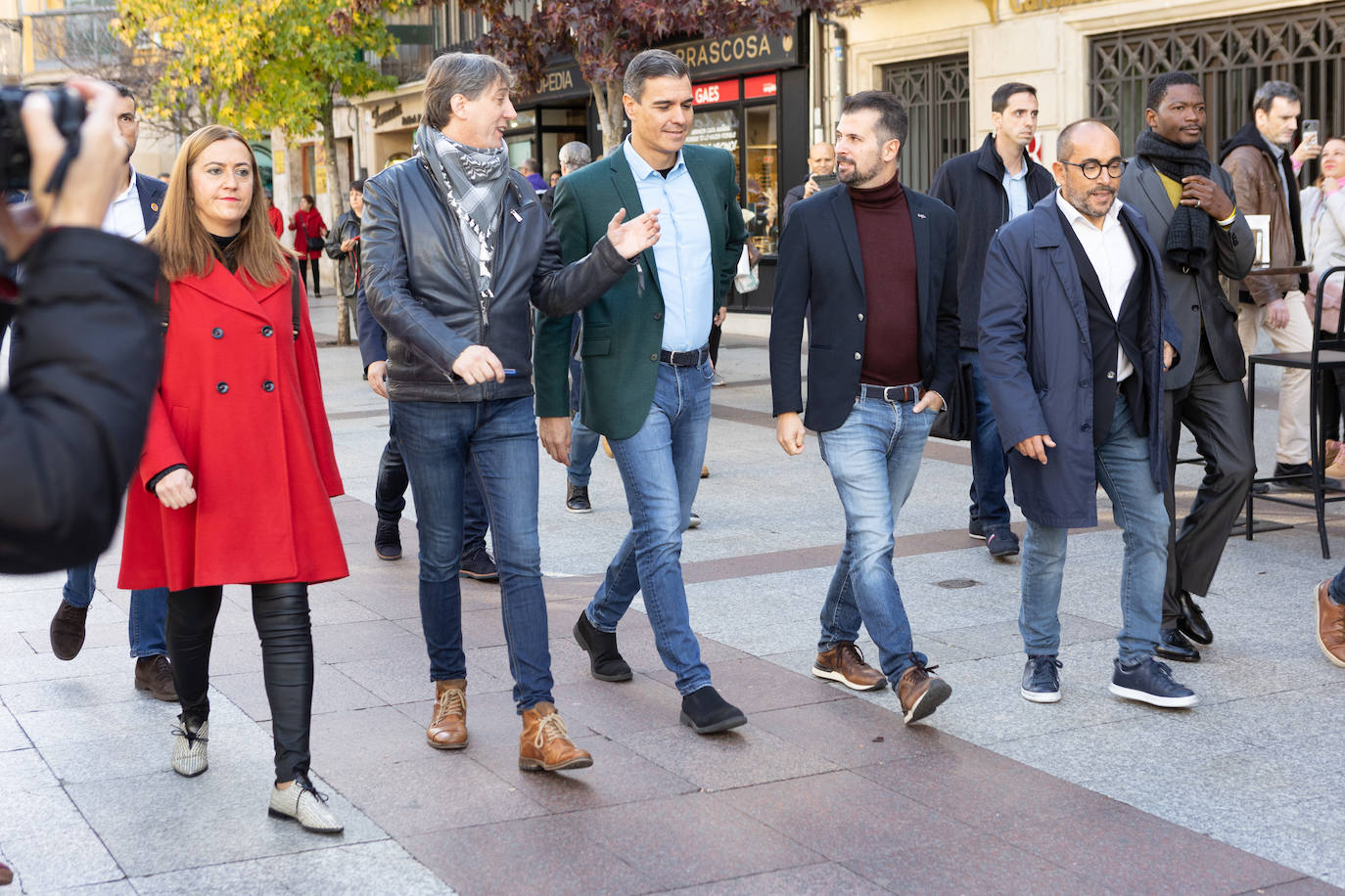 Acto político del PSOE con la participación del secretario general del partido y presidente del Gobierno, Pedro Sánchez