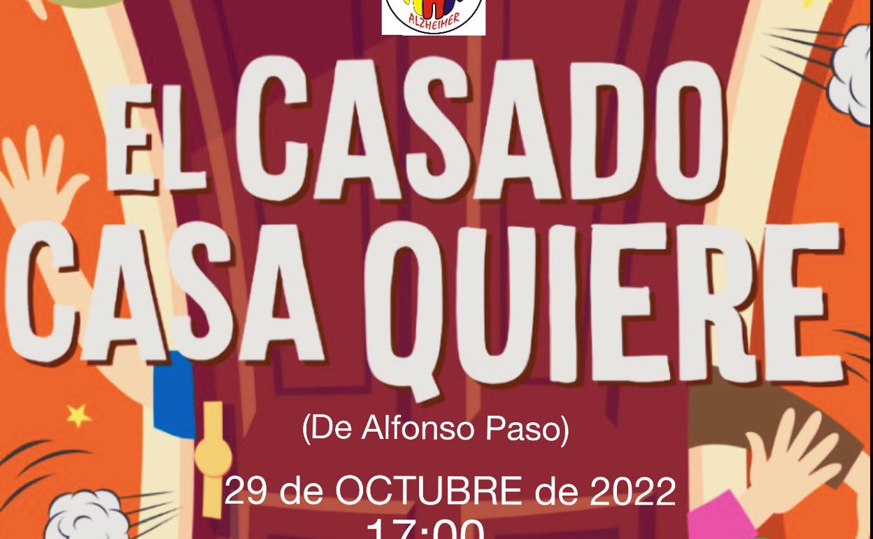 Una obra de teatro para recuadar fondos contra el alzheimer. 