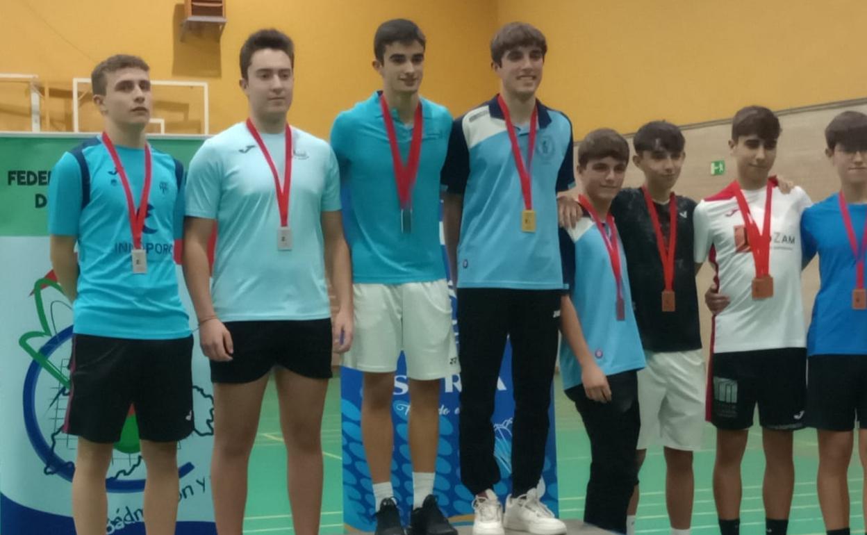 El leonés Hugo Pérez, campeón autonómico de bádminton sub-19