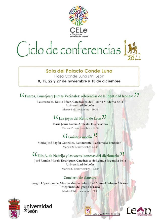 La Cátedra de Estudios Leoneses programa un ciclo de conferencias y un congreso.