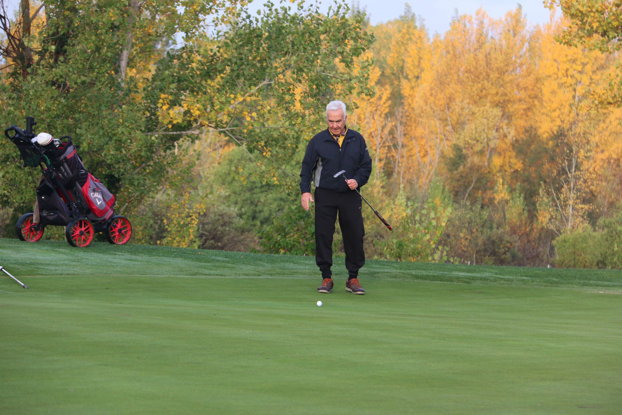 Fotos: Intensa jornada de golf de la mano de leonoticias