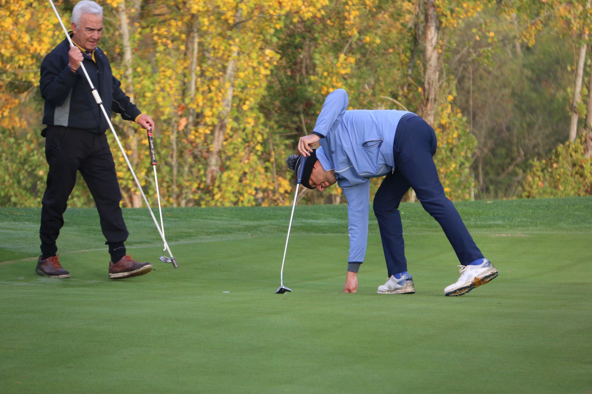 Fotos: Intensa jornada de golf de la mano de leonoticias